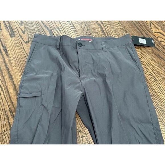 Union Bay Rainier UB Tech Travel Pants Fixed Waistband UPF50 Gray Size 38X30 NWT - Picture 3 of 9